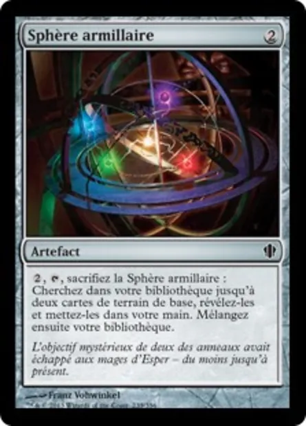 Sphère armillaire, carte Magic C13 235 — extension Commander 2013