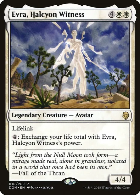 Evra, Halcyon Witness, Magic card DOM 16 — Dominaria set