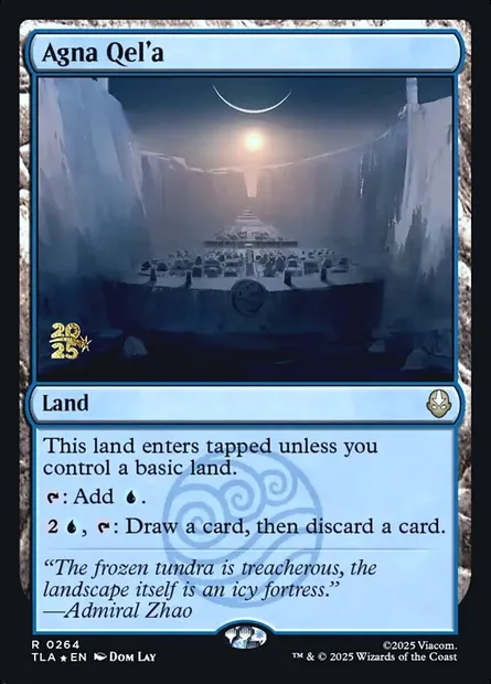 Agna Qel'a, carte Magic PTLA 264s — extension Avatar: The Last Airbender Promos
