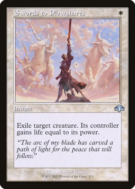 Swords to Plowshares, Magic card DMR 275 — Dominaria Remastered set