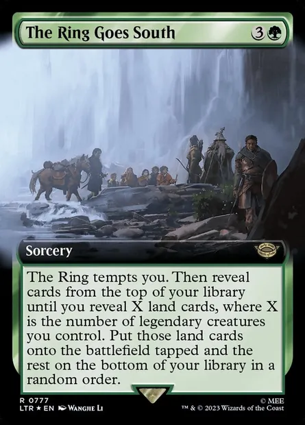 The Ring Goes South, Magic card LTR 777 — The Lord of the Rings: Tales of Middle-earth set