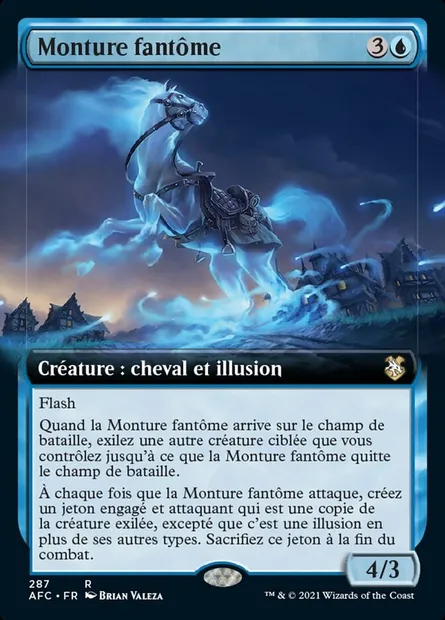 Monture fantôme, carte Magic AFC 287 — extension Forgotten Realms Commander