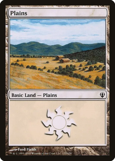 Plaine, carte Magic ARC 137 — extension Archenemy