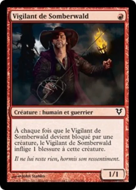 Vigilant de Somberwald, carte Magic AVR 156 — extension Avacyn ressuscitée