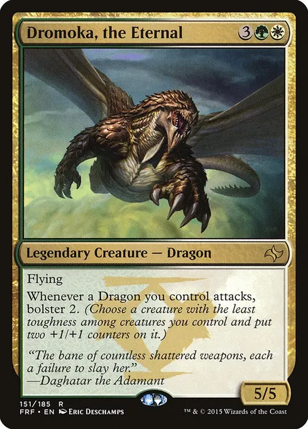 Dromoka, the Eternal, Magic card FRF 151 — Fate Reforged set