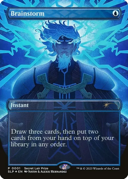 Brainstorm, Magic card SLP 1 — Secret Lair Promo set