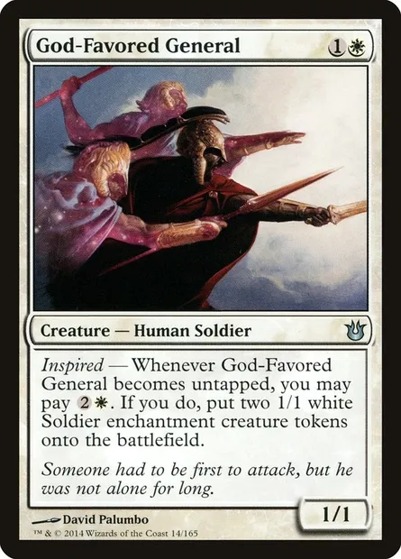 God-Favored General, Magic card BNG 14 — Born of the Gods set