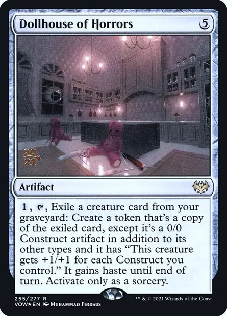 Dollhouse of Horrors, Magic card PVOW 255s — Innistrad: Crimson Vow Promos set
