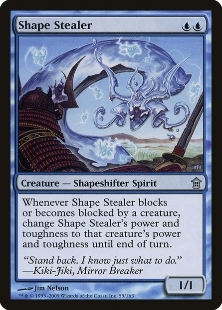Shape Stealer, Magic card SOK 55 — Saviors of Kamigawa set