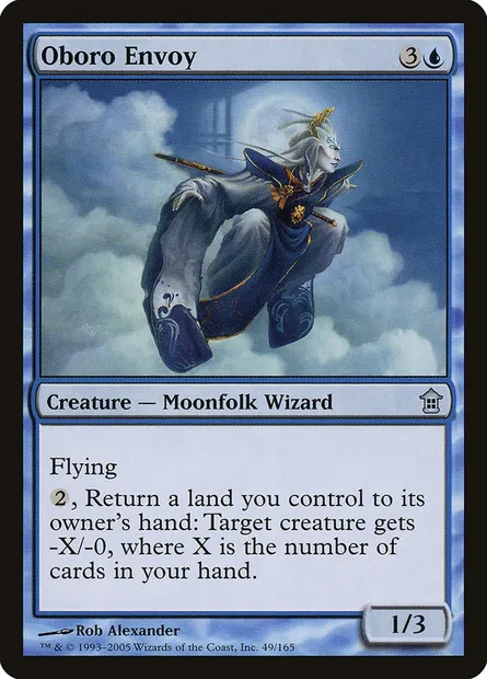 Oboro Envoy, Magic card SOK 49 — Saviors of Kamigawa set
