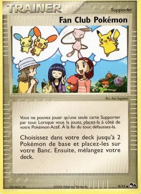 Fan Club Pokémon, carte Pokémon P4 9 — extension POP Série 4