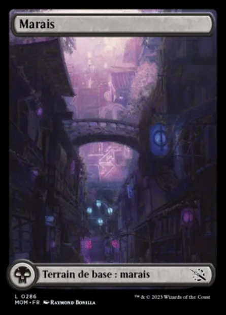 Marais, carte Magic MOM 286 — extension L'invasion des machines