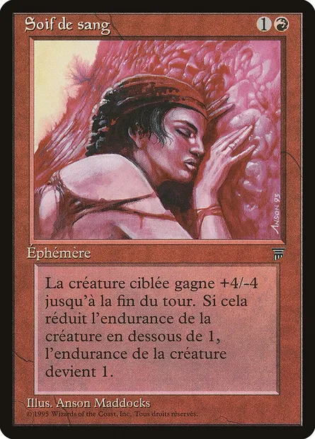 Blood Lust, Magic card REN 75 — Renaissance set