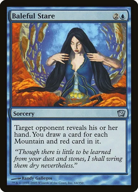 Baleful Stare, Magic card 9ED 64★ — Ninth Edition set