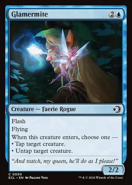 Glamermite, Magic card ECL 50 — Lorwyn Eclipsed set