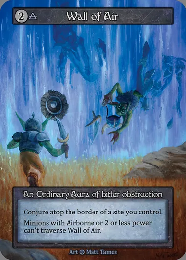 Wall of Air, Sorcery card ALP 287 — Alpha set