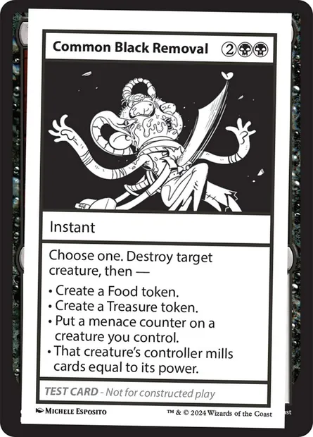 Common Black Removal, carte Magic MB2 543 — extension Mystery Booster 2