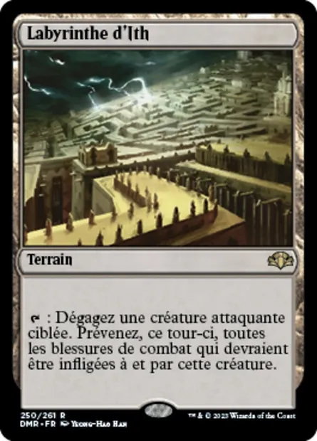 Labyrinthe d'Ith, carte Magic DMR 250 — extension Dominaria Remastered