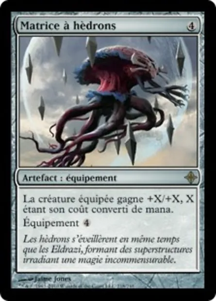 Matrice à hèdrons, carte Magic ROE 218 — extension L'ascension des Eldrazi