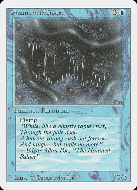 Phantom Monster, Magic card 3ED 71 — Revised Edition set