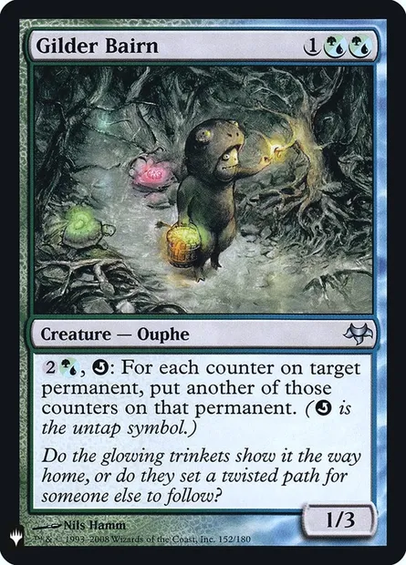 Gilder Bairn, Magic card PLST EVE-152 — The List set