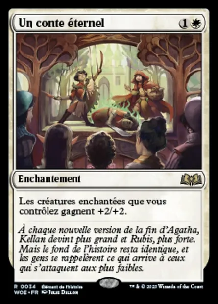 Un conte éternel, carte Magic WOE 34 — extension Wilds of Eldraine