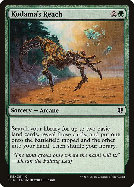 Kodama's Reach, Magic card C16 155 — Commander 2016 set