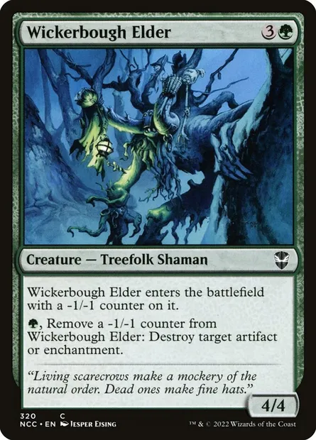 Wickerbough Elder, Magic card NCC 320 — New Capenna Commander set