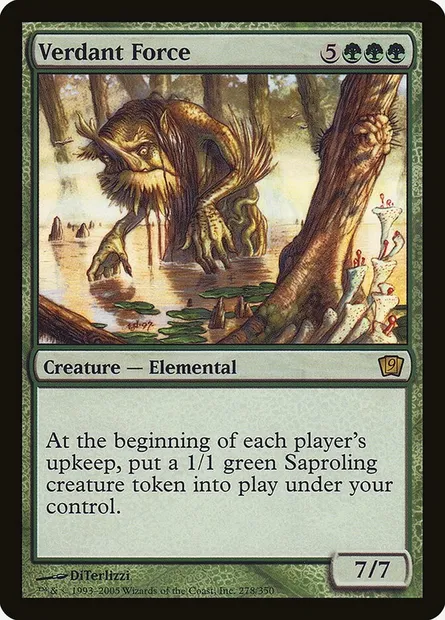 Verdant Force, Magic card 9ED 278★ — Ninth Edition set