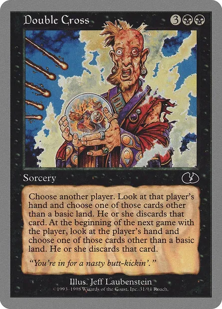Double Cross, Magic card UGL 31 — Unglued set