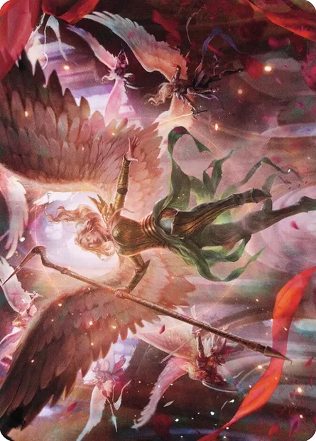 Sigarda's Summons // Sigarda's Summons, carte Magic AVOW 17 — extension Crimson Vow Art Series