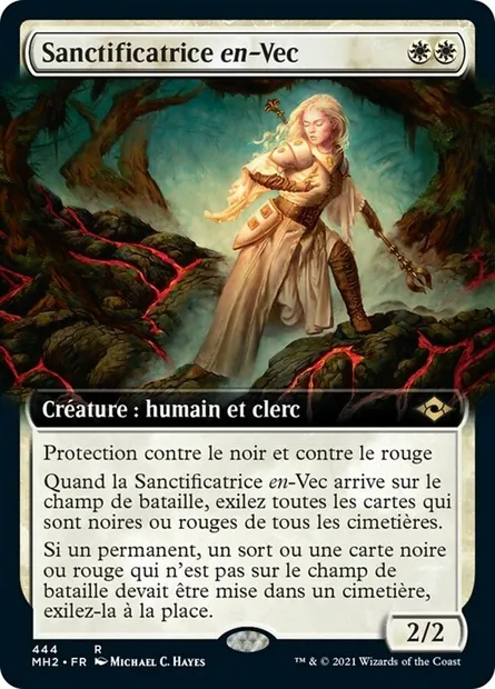 Sanctificatrice en-Vec, carte Magic MH2 444 — extension Horizons du Modern 2