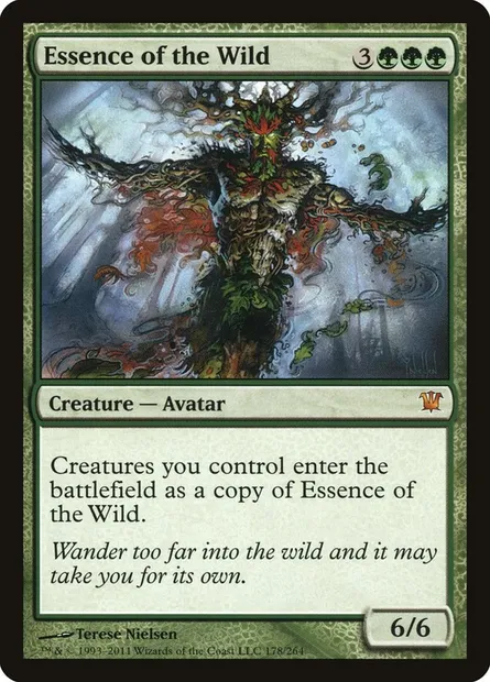 Essence of the Wild, Magic card ISD 178 — Innistrad set