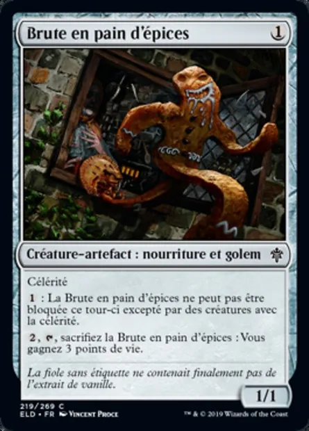 Brute en pain d'épices, carte Magic ELD 219 — extension Throne of Eldraine