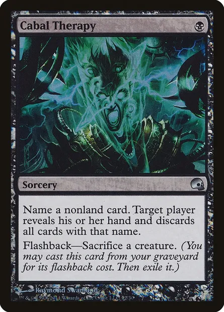 Cabal Therapy, Magic card PD3 12 — Premium Deck Series: Graveborn set