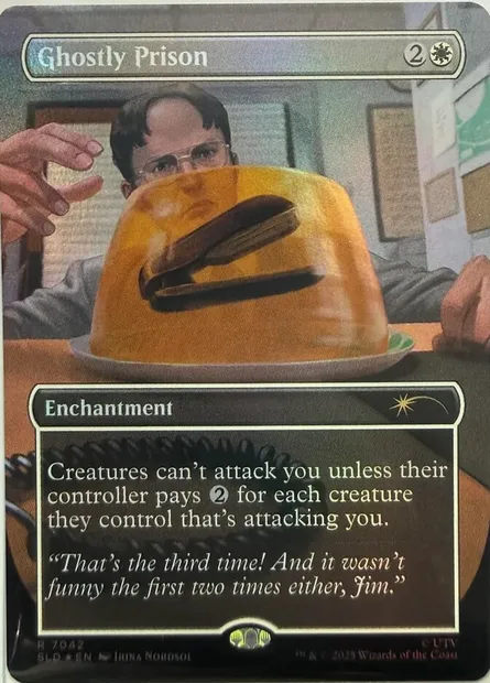 Ghostly Prison, Magic card SLD 7042 — Secret Lair Drop set