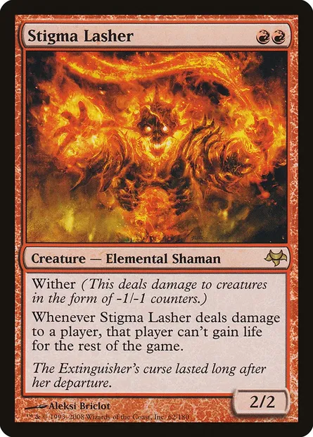 Stigma Lasher, Magic card EVE 62 — Eventide set