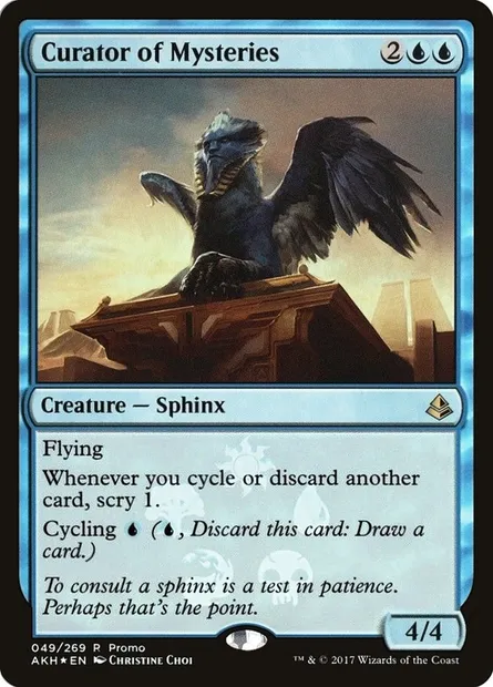 Curator of Mysteries, Magic card PAKH 49★ — Amonkhet Promos set