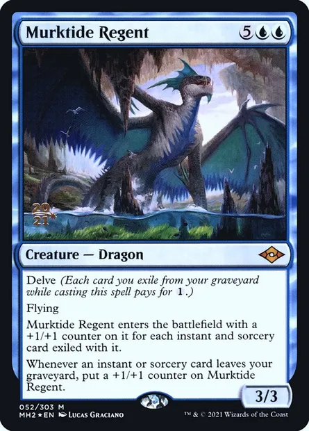 Murktide Regent, Magic card PMH2 52s — Modern Horizons 2 Promos set