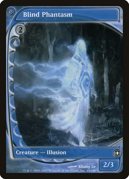 Blind Phantasm, Magic card FUT 49 — Future Sight set