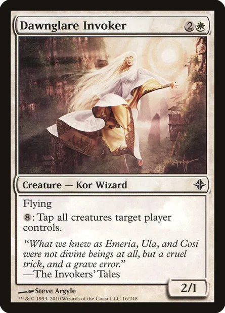 Dawnglare Invoker, Magic card ROE 16 — Rise of the Eldrazi set