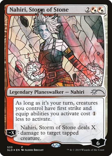 Nahiri, Storm of Stone, Magic card SLD 533 — Secret Lair Drop set
