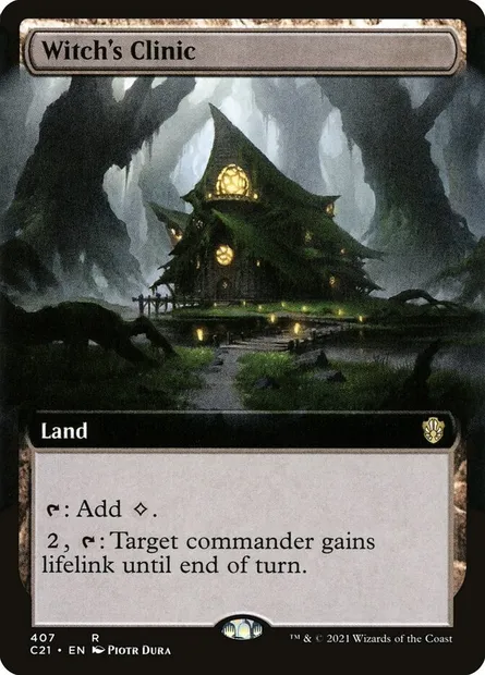 Witch's Clinic, Magic card C21 407 — Commander 2021 set