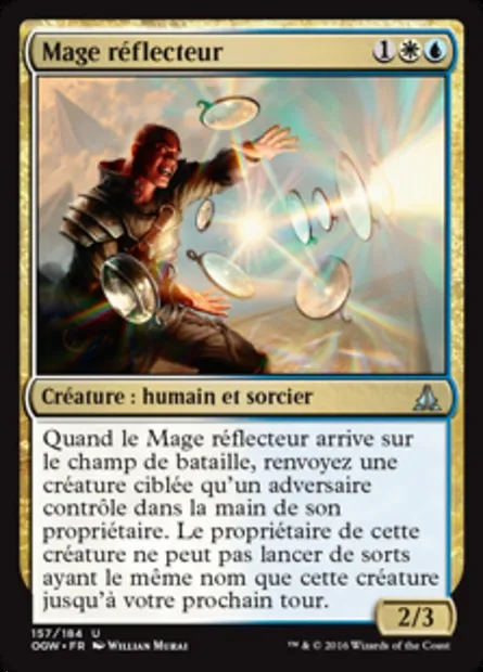 Mage réflecteur, carte Magic OGW 157 — extension Le serment des Sentinelles