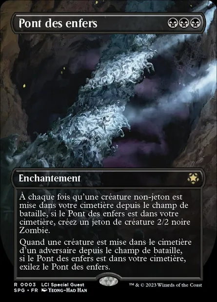Pont des enfers, carte Magic SPG 3 — extension Special Guests