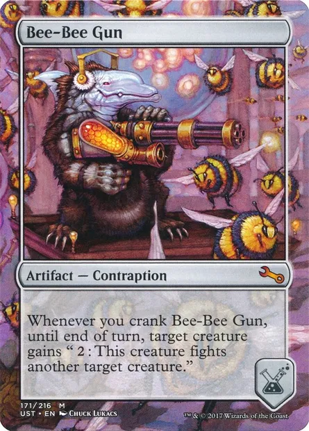Bee-Bee Gun, carte Magic UST 171 — extension Unstable