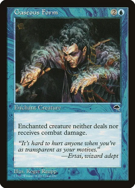 Gaseous Form, Magic card TMP 65 — Tempest set