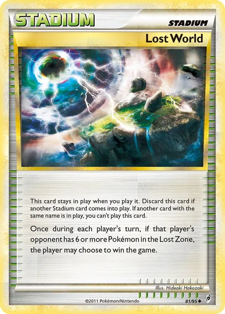 Lost World, Pokémon card CL 81 — Call of Legends set