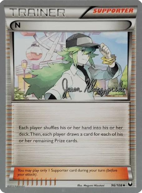 N, Pokémon card WCD13 096 — World Championship Decks 2013 set