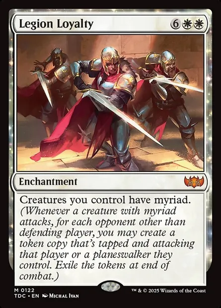 Legion Loyalty, Magic card TDC 122 — Tarkir: Dragonstorm Commander set